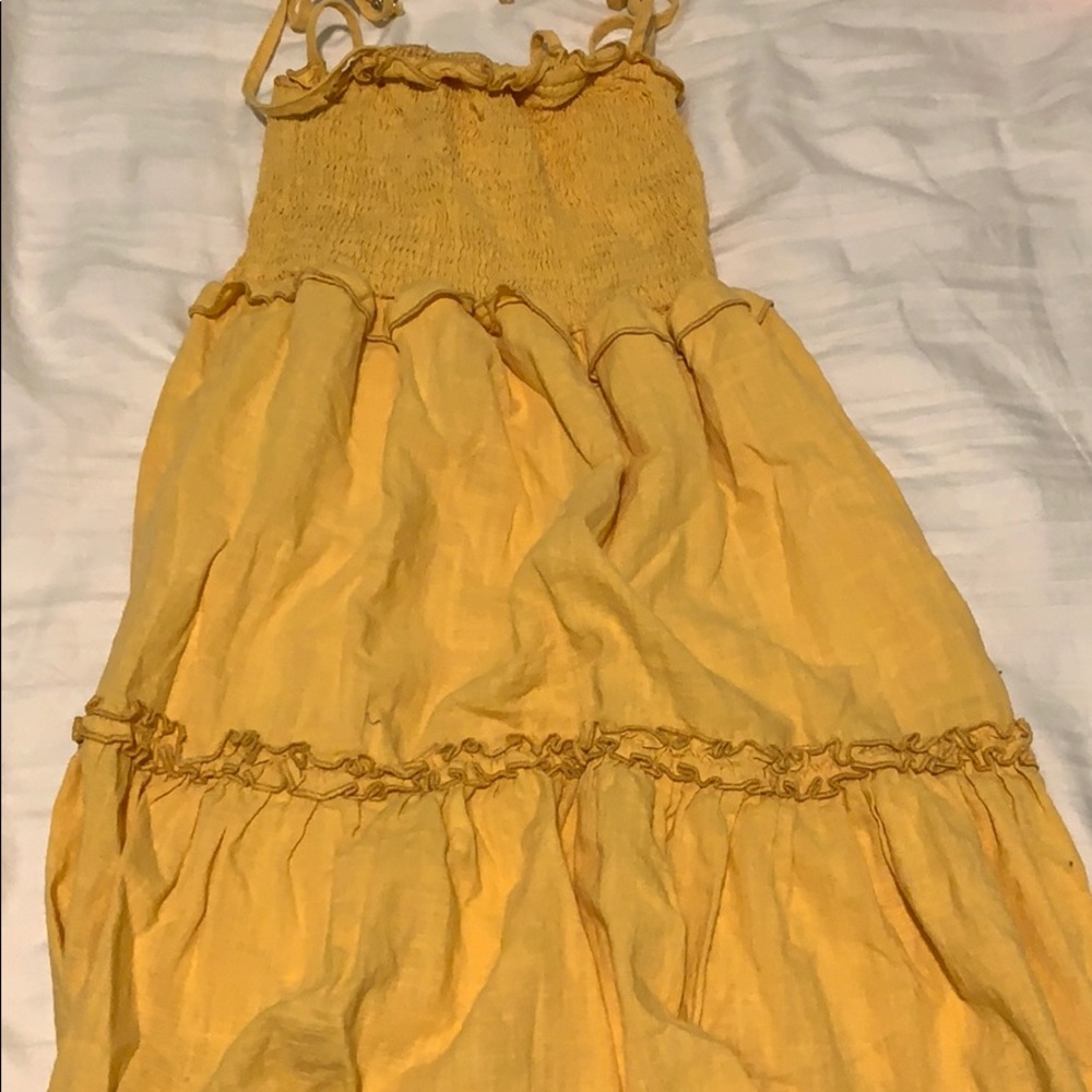 Yellow sundress
